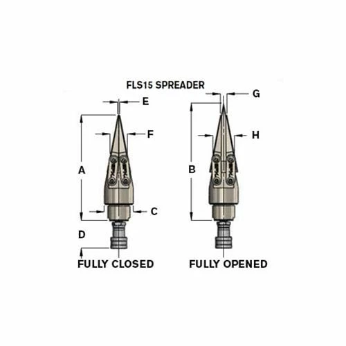 Power Team SPX Power Team 15 Ton SPX Hydraulic Lightweight Flange Spreader FLS15 3 Power Team SPX Power Team 15 Ton SPX Hydraulic Lightweight Flange Spreader FLS15 - Image 3