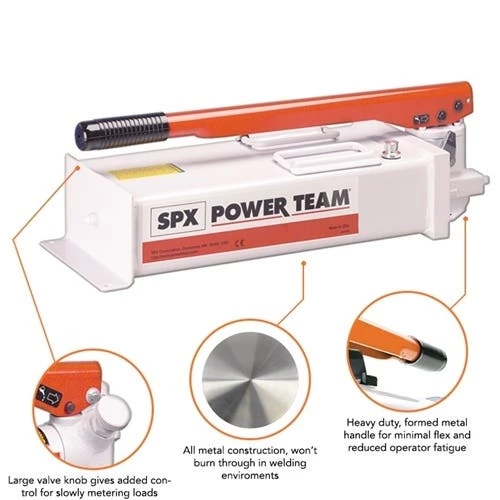 Power Team SPX Power Team Hydraulic Hand Pump 2 Speed P460 3 Power Team SPX Power Team Hydraulic Hand Pump 2 Speed P460 - Image 3