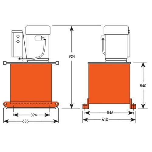 Power Team SPX Power Team Up To 1000 Ton Electric Hydraulic Pump - Double Acting PE4004S 3 Power Team SPX Power Team Up To 1000 Ton Electric Hydraulic Pump - Double Acting PE4004S - Image 3