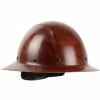 PIP Safety / West Chester PIP Dynamic Wolfjaw Full Brim Smooth Dome Natural BrownHard Hat W/ Fiberglass Resin Shell 280-HP1481R-81