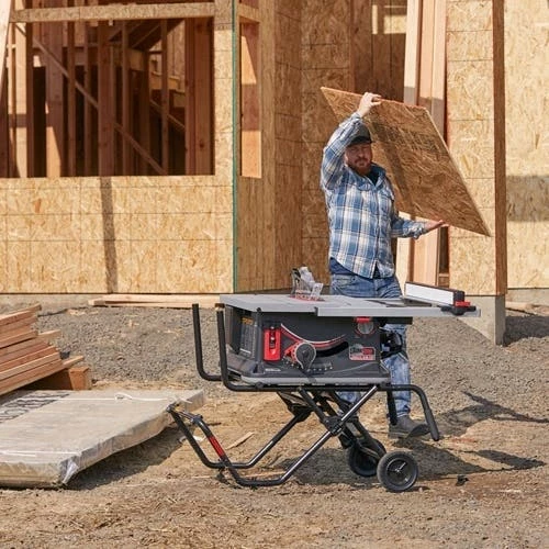 Sawstop Table Saws SawStop 1.5HP Jobsite Saw Pro With Fence; Cart & Dust Guard JSS-120A60 8 Sawstop Table Saws SawStop 1.5HP Jobsite Saw Pro With Fence; Cart & Dust Guard JSS-120A60 - Image 8