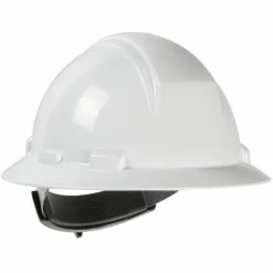 PIP Safety / West Chester PIP Kilimanjaro Type II Full Brim White Hard Hat W/ HDPE Shell 280-HP642R-01