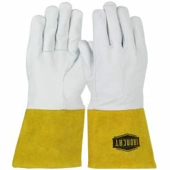 PIP Safety / West Chester PIP Ironcat 4" Cuff Premium Top Grain Kidskin Leather Tig Welding Glove With Kevlar Stitching 6141