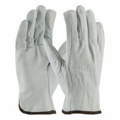 PIP Safety / West Chester PIP Top Grain Cowhide Leather Straight Thumb Drivers Glove (Dozen Pairs - Select Size) 68-106