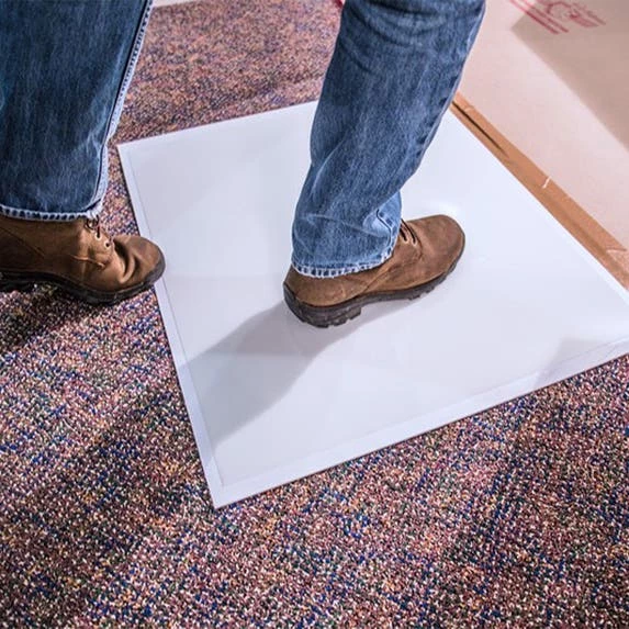 Surface Shields 25.5" X 31.5" Step N Peel Reusable 30 Layer Sticky Mats (4 Pack) DG30W 3 Surface Shields 25.5" X 31.5" Step N Peel Reusable 30 Layer Sticky Mats (4 Pack) DG30W - Image 3