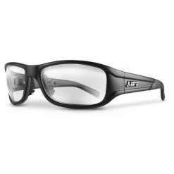 Lift Safety Lift Matte Black Alias Safety Glasses With Clear Lens EAS-14MKC