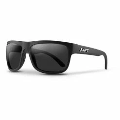 Lift Safety Lift Matte Black Banshee Safety Glasses With Polarized Smoke Lens EBE-18MKP