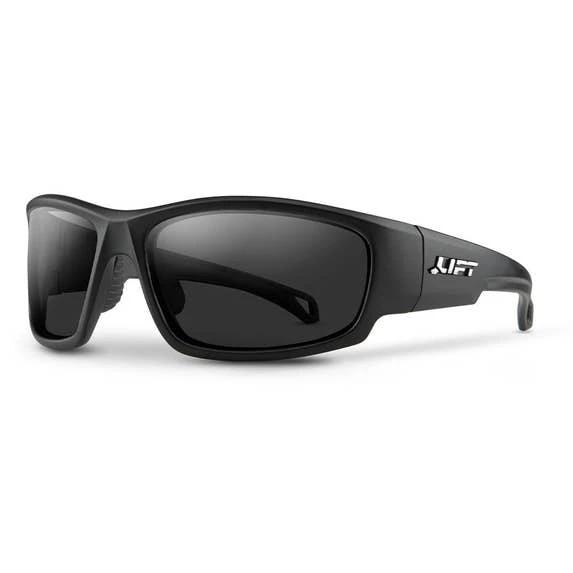 Lift Safety Lift Matte Black Phantom Safety Glasses With Smoke Lens EPM-18MKST 1 Lift Safety Lift Matte Black Phantom Safety Glasses With Smoke Lens EPM-18MKST