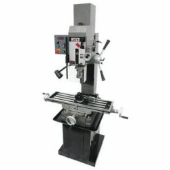 JET JMD-45VSPFT Variable Speed Geared Head Square Column Drill Mill With Power Downfeed 351051
