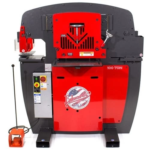Edwards 100 Ton Ironworker 3 Phase 208 Volt With PowerLink IW100-3P208-AC600 1 Edwards 100 Ton Ironworker 3 Phase 208 Volt With PowerLink IW100-3P208-AC600