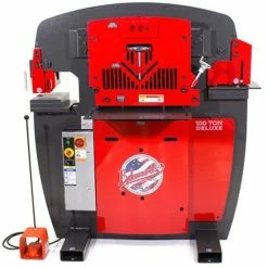 Edwards 100 Ton Deluxe Ironworker 3 Phase 208 Volt With PowerLink IW100DX-3P208-AC