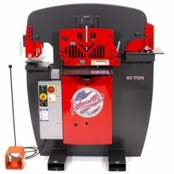 Edwards 60 Ton Ironworker 3 Phase 208 Volt With PowerLink IW60-3P208-AC500