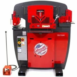 Edwards 75 Ton Ironworker 3 Phase 208 Volt With PowerLink IW75-3P208-AC600