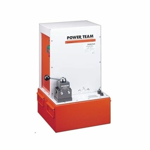 Power Team SPX Power Team Up To 200 Ton Electric Hydraulic Pump - Single Acting PQ603 1 Power Team SPX Power Team Up To 200 Ton Electric Hydraulic Pump - Single Acting PQ603