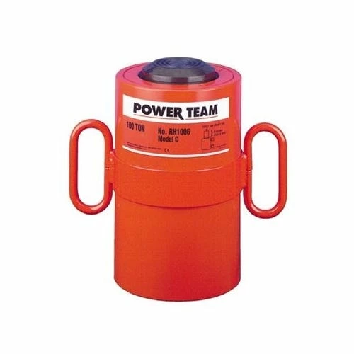 Power Team SPX Power Team 100 Ton Hydraulic 1-1/2" Double Acting Cylinder Center RH1001 1 Power Team SPX Power Team 100 Ton Hydraulic 1-1/2" Double Acting Cylinder Center RH1001
