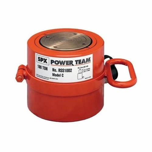 Power Team SPX Power Team 100 Ton Hydraulic 1-1/2" Single Acting Cylinder Spring Return Shorty RSS1002D 5 Power Team SPX Power Team 100 Ton Hydraulic 1-1/2" Single Acting Cylinder Spring Return Shorty RSS1002D -Power Team SPX Sales