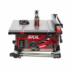 Skilsaw Skil 10" Table Saw Jobsite Built-In Stand 15 Amp TS6307-00 -Power Team SPX Sales skil table2