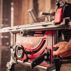 Skilsaw Skil 10" Table Saw Jobsite Built-In Stand 15 Amp TS6307-00 -Power Team SPX Sales skil table4