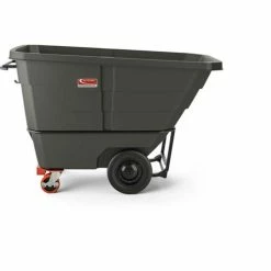 Front Page 41 Suncast Commercial® Suncast Dump Cart Tilt Truck 2,200lbs 1 Cubic Yard Forkliftable Towable RMTTHD100