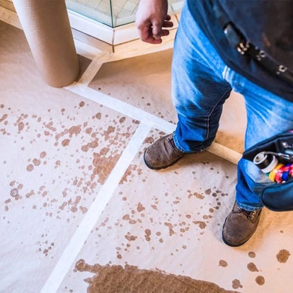 Surface Shields 36" X 300' Water Shield Reinforced Water Resistant Paper WS36300 4 Surface Shields 36" X 300' Water Shield Reinforced Water Resistant Paper WS36300 - Image 4